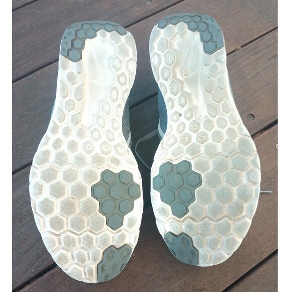 NIKE FS LITE RUN 3 MENS SIZE 13 RUNNING SHOES LIGHT GRAY 807144-008 - Picture 7 of 10